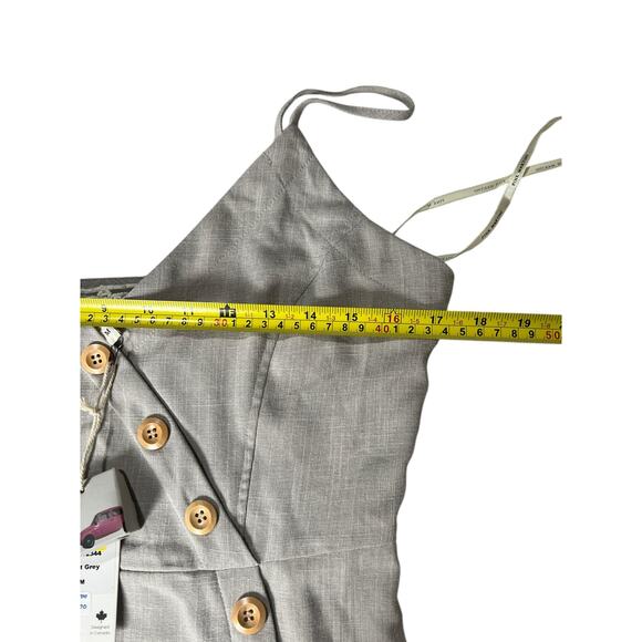 Pink Martini Light Gray NWT Dress Size Medium - Picture 4 of 6